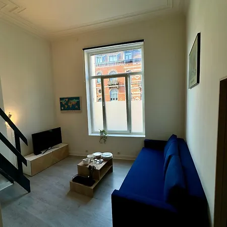 Studio Avec Chambre En Mezzanine Bruxelles Esterno foto