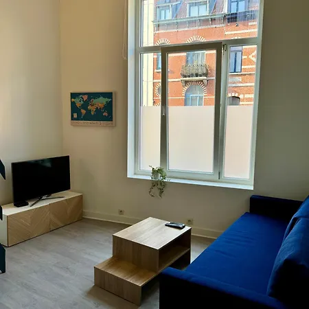 Studio Avec Chambre En Mezzanine Bruxelles Esterno foto